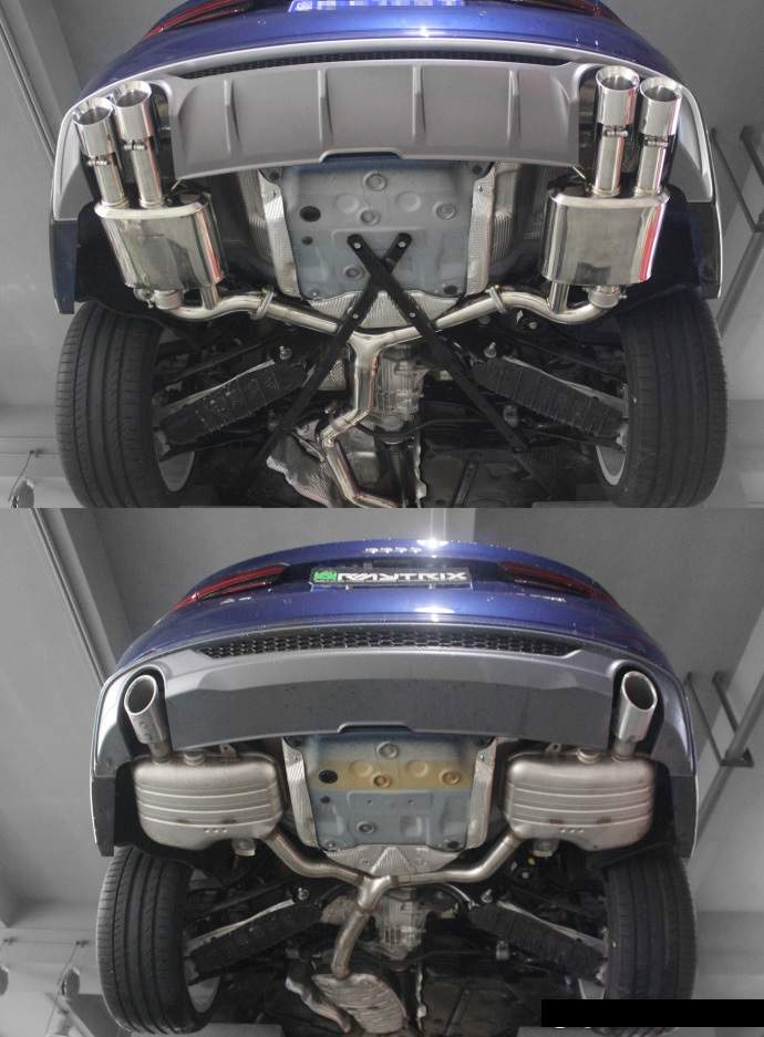 Audi A5 B9 2.0 TFSI Coupé 4WD (2016-present) Non-OPF ステンレス 1