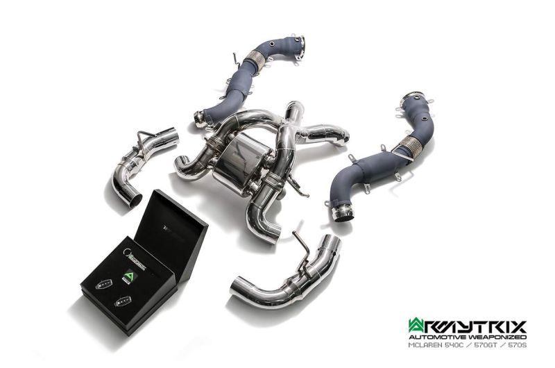 McLaren 570S / 570GT / 540C Twin-Turbo 3.8 V8 (2015-present) ステンレス