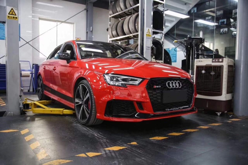 Audi RS3 8V Sedan Non-OPF (2017-2020) ステンレス 1