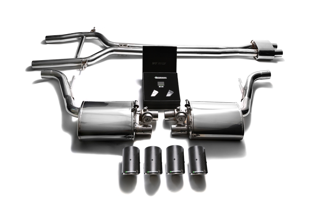 Panamera 970 /4/S/4S/GTS 3.6L V6/4.8L V8 (2009-2013) ステンレス 可変バルブマフラー 1