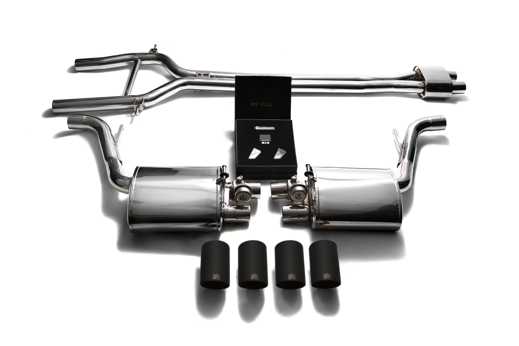 Panamera 970 /4/S/4S/GTS 3.6L V6/4.8L V8 (2009-2013) ステンレス 可変バルブマフラー 1