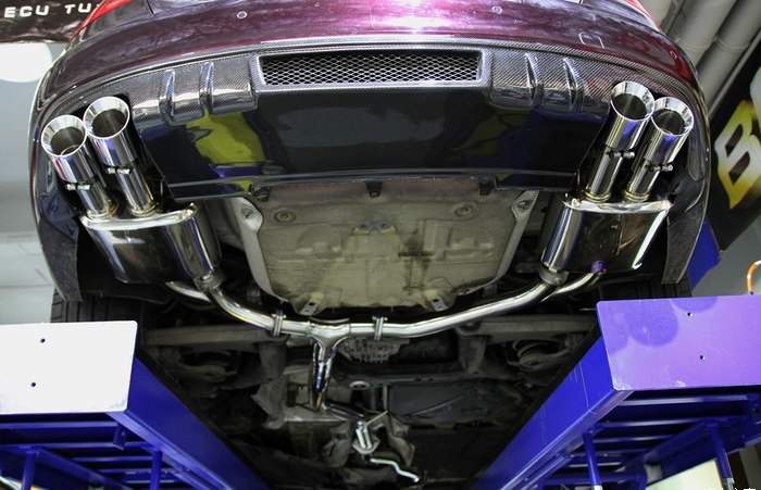 Audi A4 B8 1.8/2.0 TFSI Sedan/Avant (2WD/4WD) (2008-2015) ステンレス 1