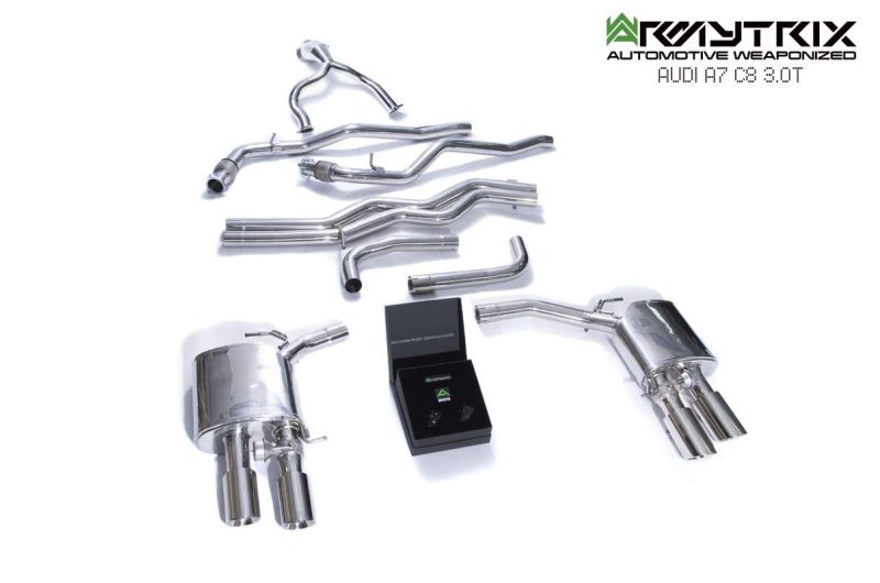 Audi A7 C8 55 TFSI/3.0 TFSI Non-OPF (2018-Present) ステンレス