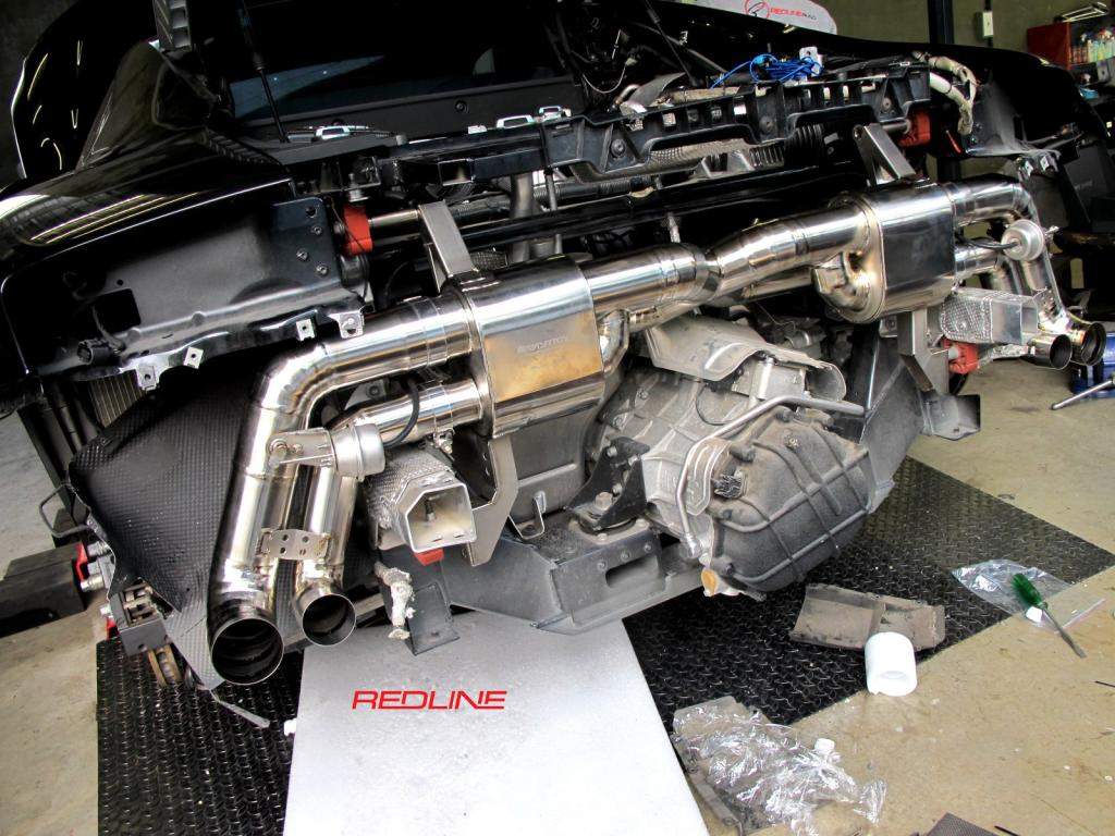 Audi R8 MKI V8 (2007-2012) ステンレス 1