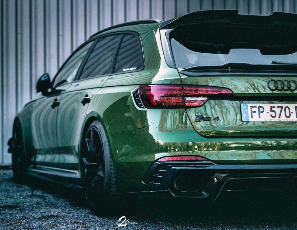 Audi RS4 B9 Non-OPF(2017-Present) ステンレス 1