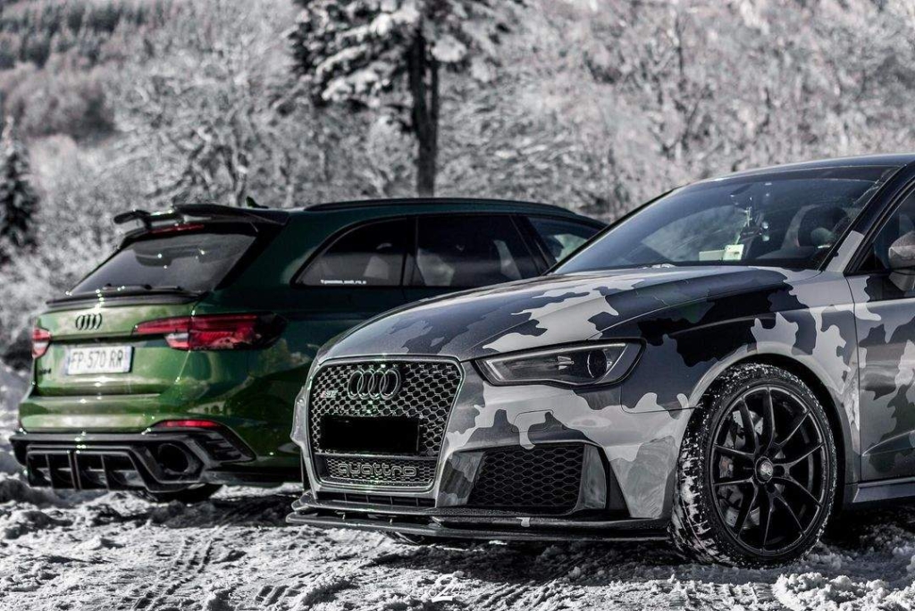 Audi RS4 B9 Non-OPF(2017-Present) ステンレス 1