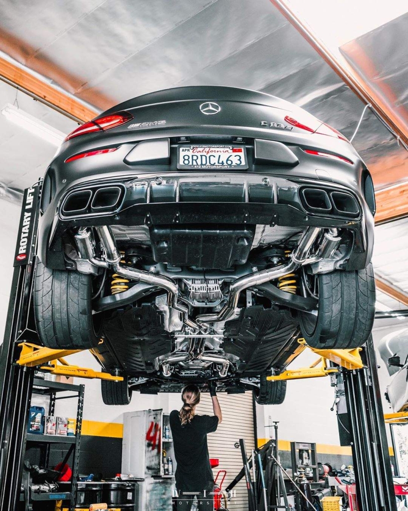 Mercedes Benz C-Klasse W205 C63/C63S AMG (2015-2022) ステンレス 1