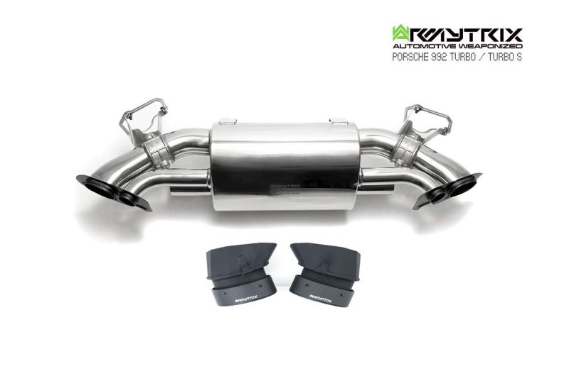 Porsche 911 Turbo 992 Turbo/Turbo S (OE Exhaust Actuator) (2020-Present) ステンレス 1