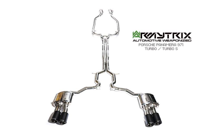 Porsche Panamera 971 Turbo/Turbo S V8 4.0T (2017-2024) ステンレス 1