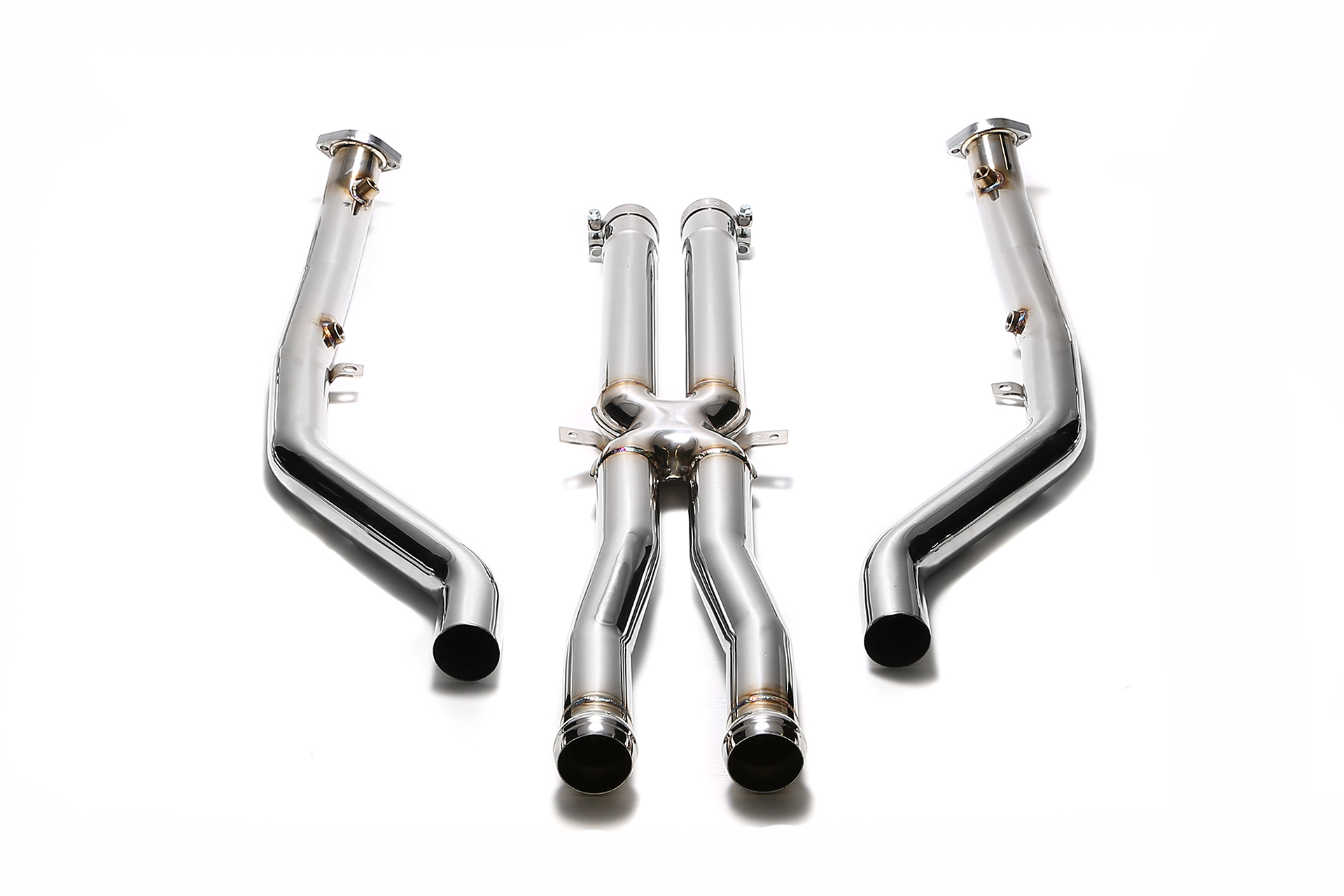 BMW M3 E90/E92/E93 (S65 V8) ステンレス フロントパイプ(触媒ストレート)