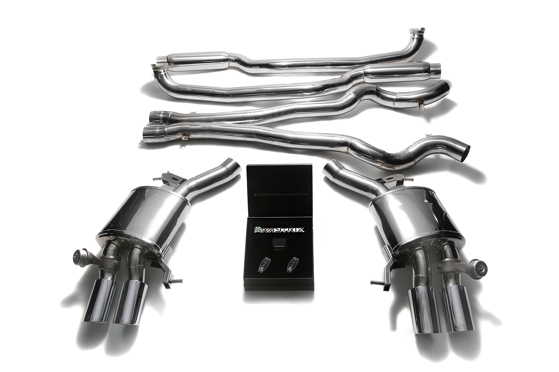 BMW M6 F12/F13 (S63) ステンレス 可変バルブマフラー