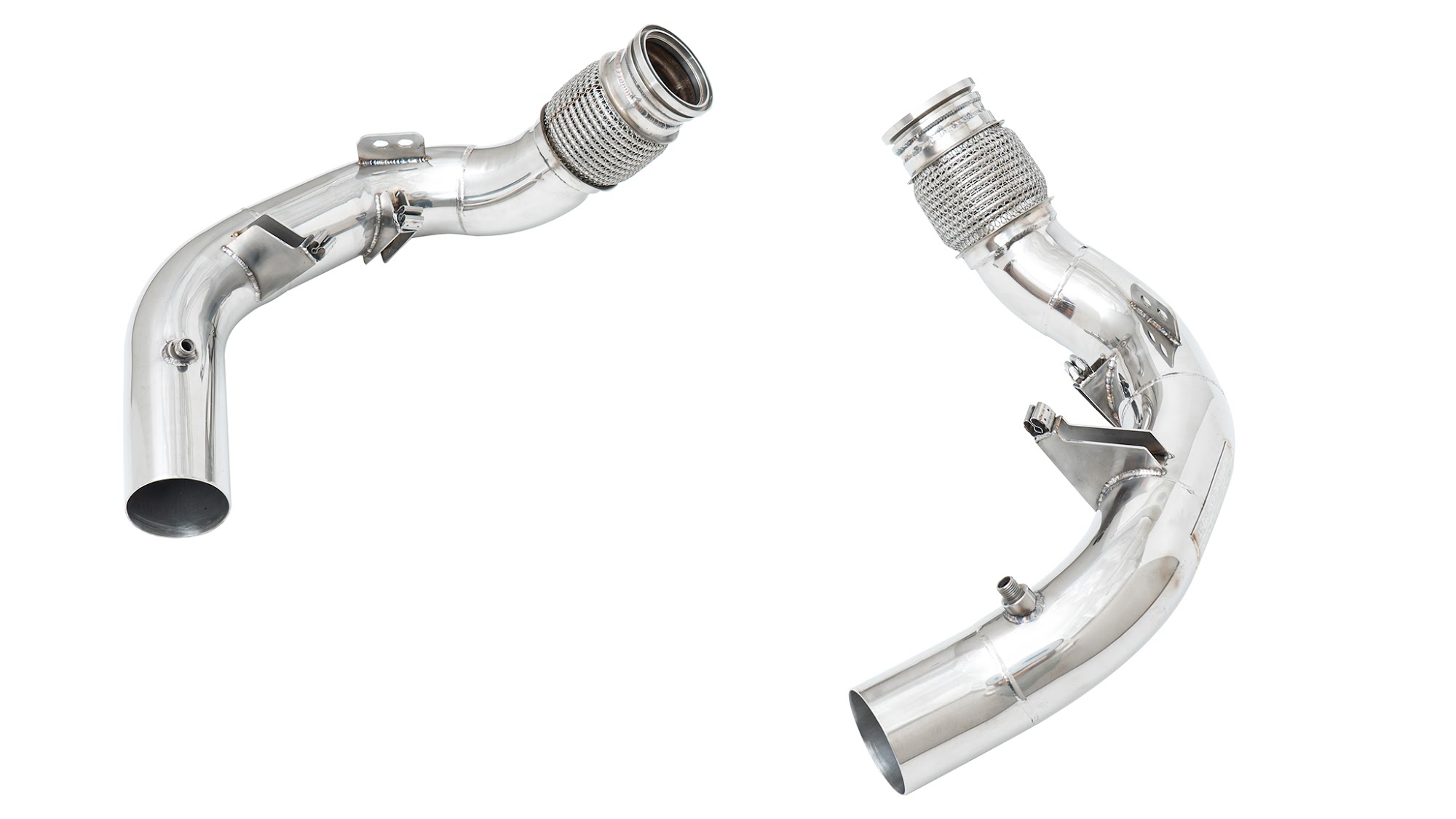 BMW X5M/X6M F95/F96 (S63) ステンレス 第二触媒ダウンパイプ(触媒ストレート)
