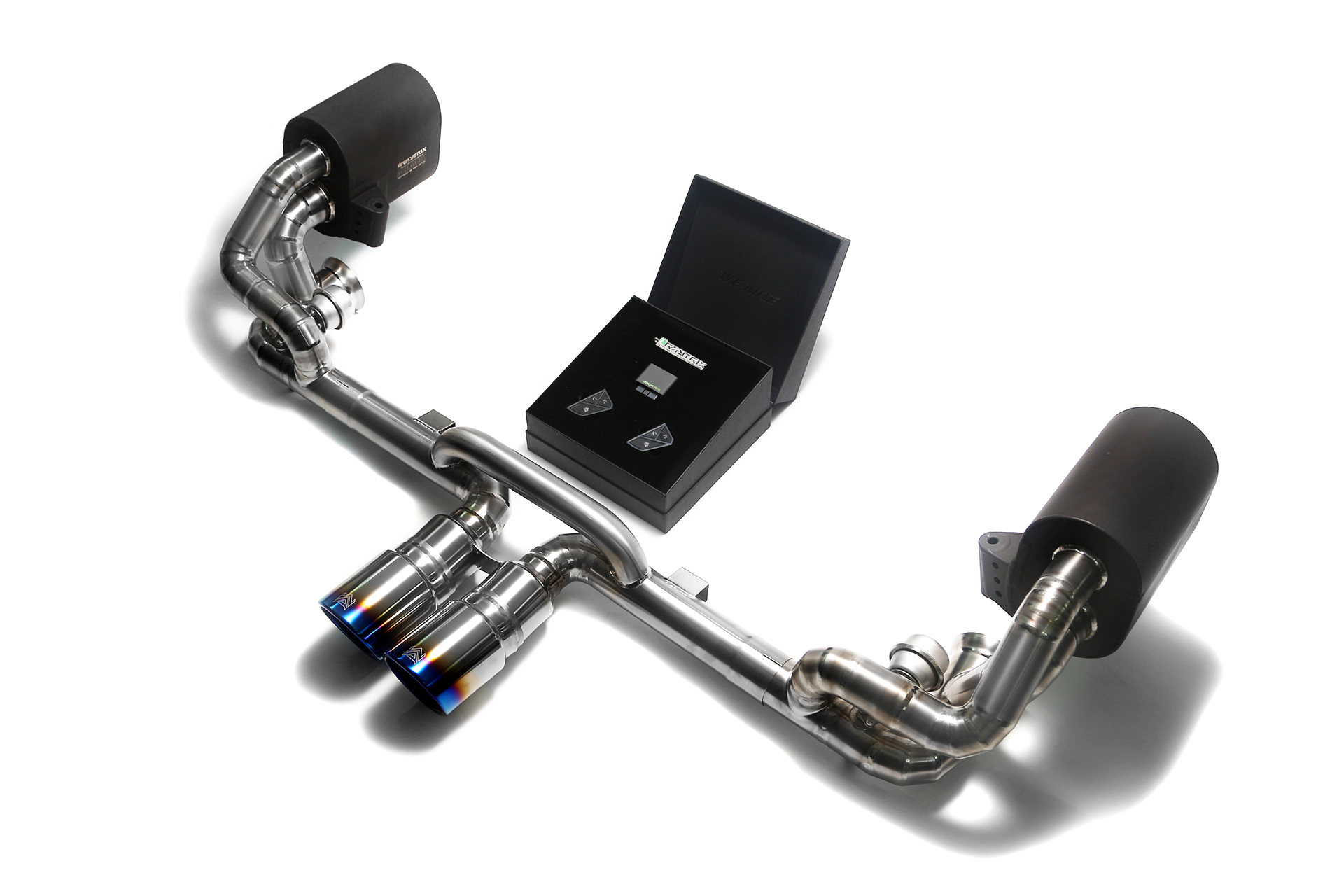 911 GT3 997 GT3/GT3 RS 3.6L/3.8L/4.0L Flat-6 (2006-2011) チタン 可変バルブマフラー