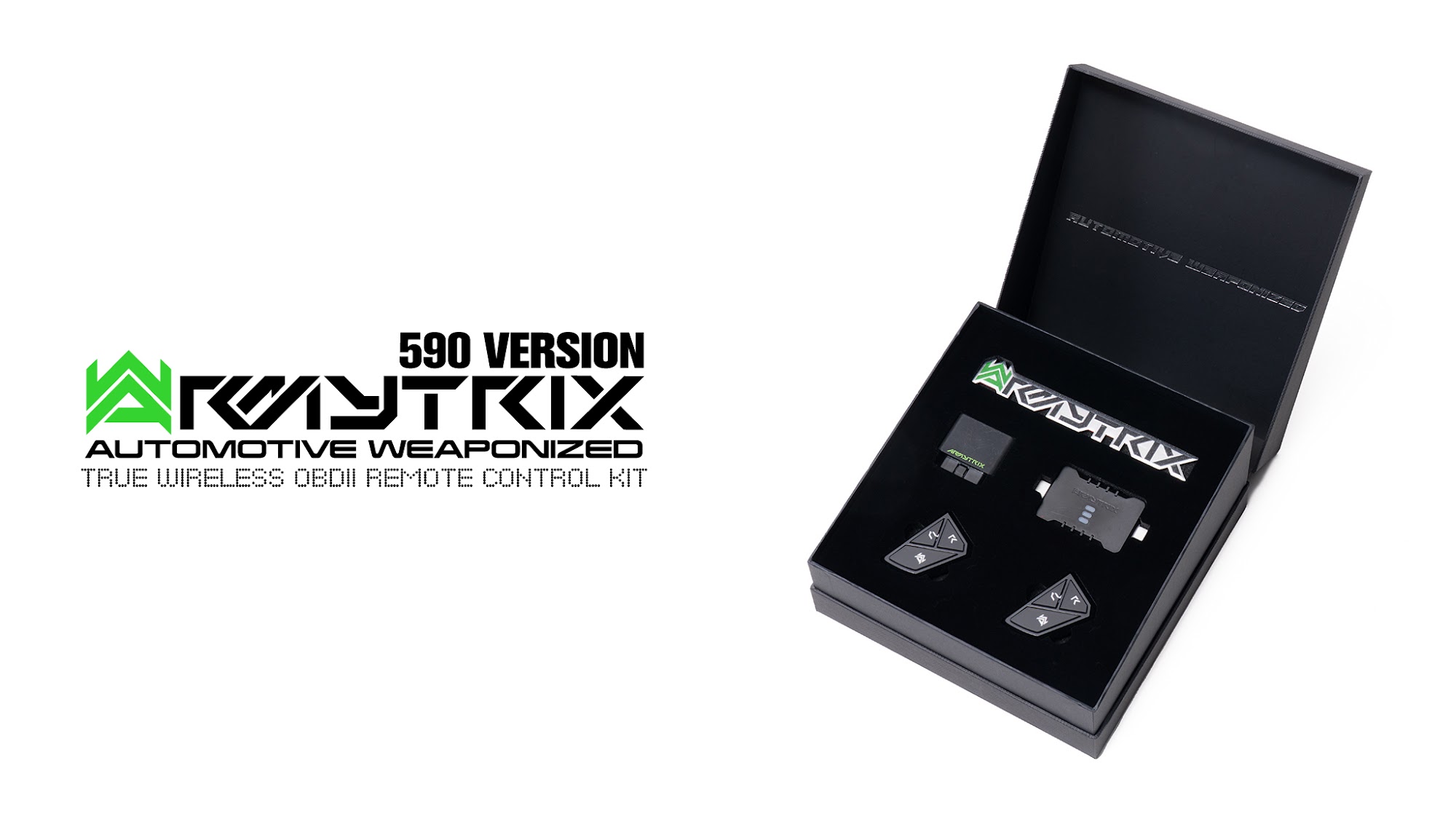 ARMYTRIX トゥルーワイヤレス OBDII リモコンキット（デュアルバルブ用）
