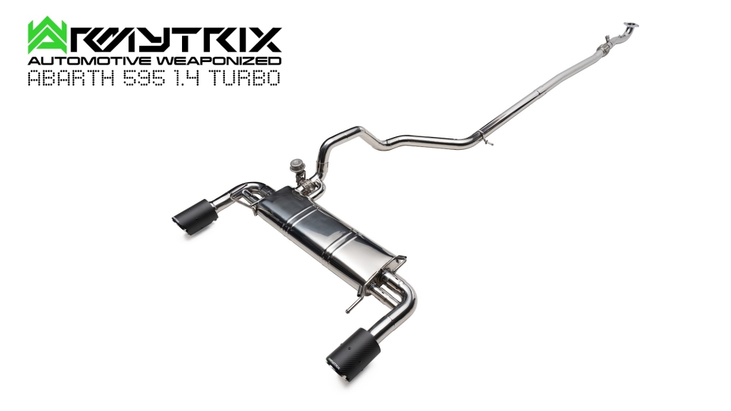 595 1.4 Turbo (2012-2020) ステンレス 可変バルブマフラー 1